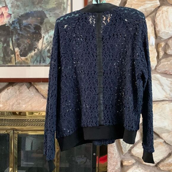 Stella dot lace bomber - Picture 5 of 9